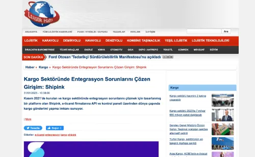 Shipink: A Startup Solving Integration Problems in the Cargo Sector